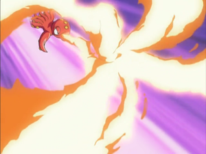 Octillery usando llamarada.