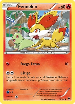 Carta de Fennekin