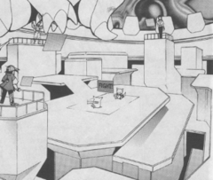 Interior en el manga El Cuento Eléctrico de Pikachu.