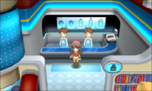 Una tienda Pokémon en Pokémon X y Pokémon Y.