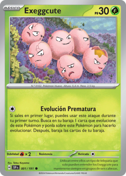 Carta de Exeggcute