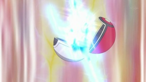 Cuando la oficial Jenny/agente Mara lanza su Pokébola/Poké Ball en la que se encuentra su Swanna y se abre, se muestra el botón de la Pokébola/Poké Ball de color rojo, pero este tendría que ser de color blanco.