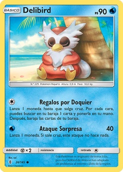 Carta de Delibird