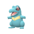 Imagen de Totodile en Pokémon Diamante Brillante y Pokémon Perla Reluciente