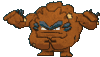 Imagen de Graveler de Alola variocolor en Pokémon Sol, Pokémon Luna, Pokémon Ultrasol y Pokémon Ultraluna