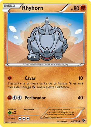 Rhydon (XY TCG) - WikiDex, la enciclopedia Pokémon