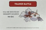 Tarjeta del Goldeen del nadador (Kanto Edition)