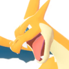 Icono de Mega-Charizard Y en Leyendas Pokémon: Z-A