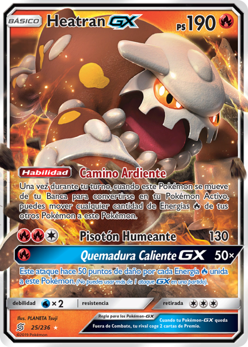 Heatran-GX (Mentes Unidas TCG) - WikiDex, la enciclopedia Pokémon