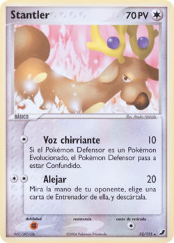 Stantler (Fuerzas Ocultas TCG) - WikiDex, la enciclopedia Pokmon