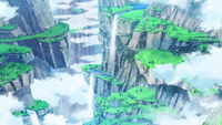 Área Cero en el anime.
