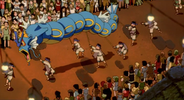 Marioneta de Gyarados.