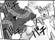 Sylveon de Y usando voz encantadora/voz cautivadora.