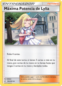 Carta Máxima Potencia de Lylia