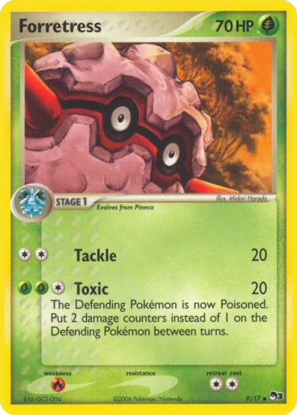 Archivo:Forretress (POP Series 3 TCG).png