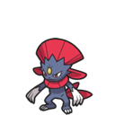 Icono de Weavile en Pokémon Escarlata y Púrpura