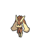 Icono de Lopunny en Pokémon Diamante Brillante y Perla Reluciente