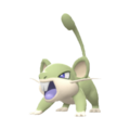 Imagen de Rattata variocolor macho en Pokémon Diamante Brillante y Pokémon Perla Reluciente
