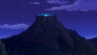 Monte Ogro de noche.