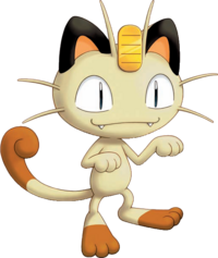 Meowth en Pokémon Mundo misterioso: Exploradores del tiempo y Exploradores de la oscuridad.