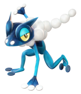 Frogadier en Pokkén Tournament.
