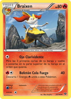 Carta de Braixen