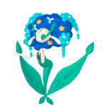 Florges azul