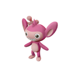 Imagen de Aipom variocolor macho en Leyendas Pokémon: Arceus