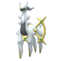 Imagen de Arceus en Pokémon Escarlata y Pokémon Púrpura
