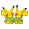 Pegatina Pikachu Taiwan GO.png