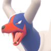 Icono de Mega-Houndoom variocolor en Leyendas Pokémon: Z-A