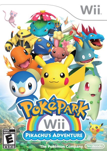 Archivo:Carátula PokéPark Wii- La gran aventura de Pikachu.png