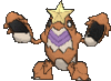Imagen de Crawdaunt variocolor en Pokémon X, Pokémon Y, Pokémon Rubí Omega, Pokémon Zafiro Alfa, Pokémon Sol, Pokémon Luna, Pokémon Ultrasol y Pokémon Ultraluna