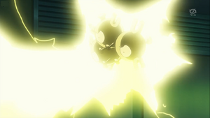 Magneton usando rayo.
