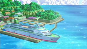 Puerto de la Isla Caparaconcha/Isla de la Vieira