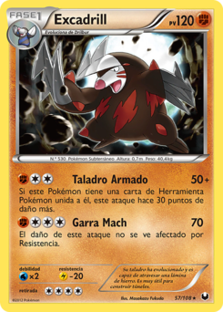Carta de Excadrill