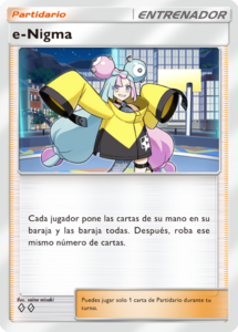 Versión de la carta en Festival Brillante