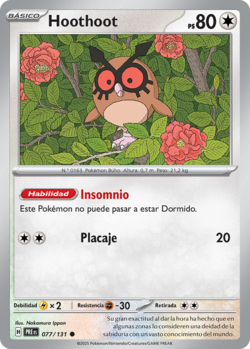 Carta de Hoothoot