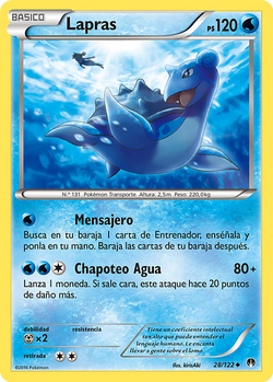 Carta de Lapras