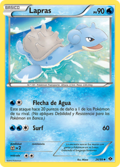 Carta de Lapras