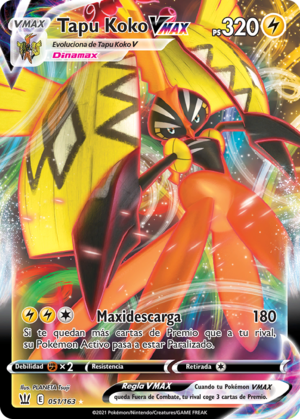 Tapu Koko VMAX (Estilos de Combate TCG) - WikiDex, la enciclopedia Pokémon