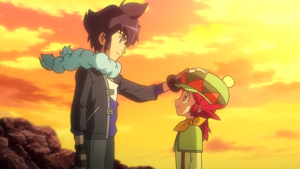 Alain junto a Mairin.
