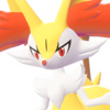 Icono de Braixen en Leyendas Pokémon: Z-A