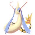 Imagen de Milotic variocolor hembra en Pokémon Diamante Brillante y Pokémon Perla Reluciente