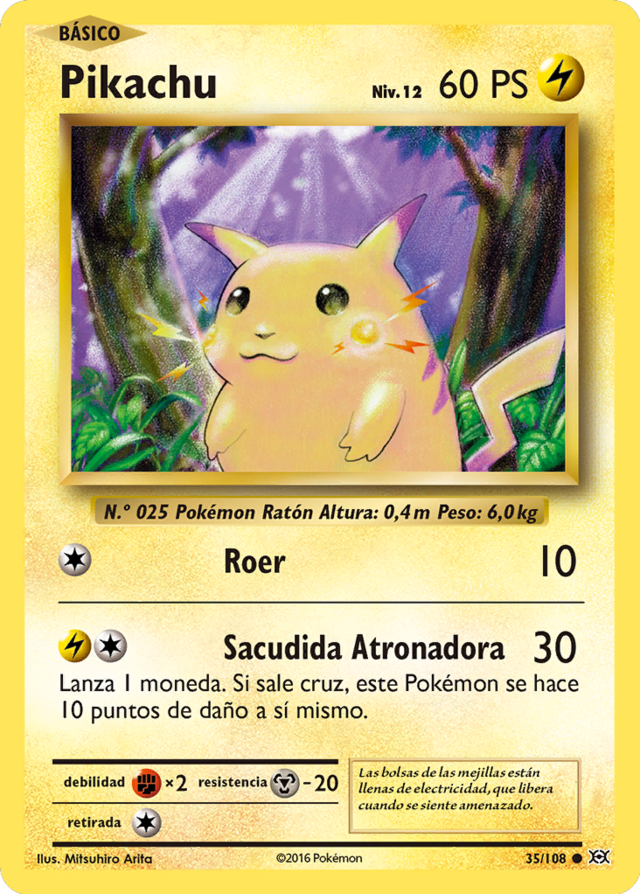 Pikachu (Evoluciones TCG) - WikiDex, la enciclopedia Pokémon