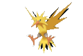 Imagen de Zapdos en Pokémon Espada y Pokémon Escudo