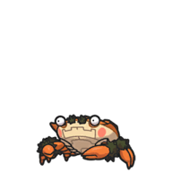 Icono de Klawf en Pokémon Escarlata y Púrpura
