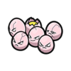 Icono de Exeggcute en Pokémon HOME (v. 3.0.0)