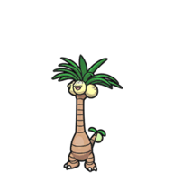 Icono de Exeggutor de Alola en Pokémon Escarlata y Púrpura