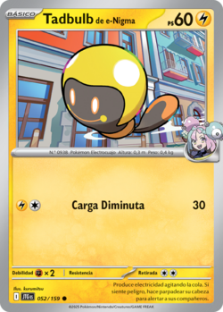 Carta de Tadbulb de e-Nigma